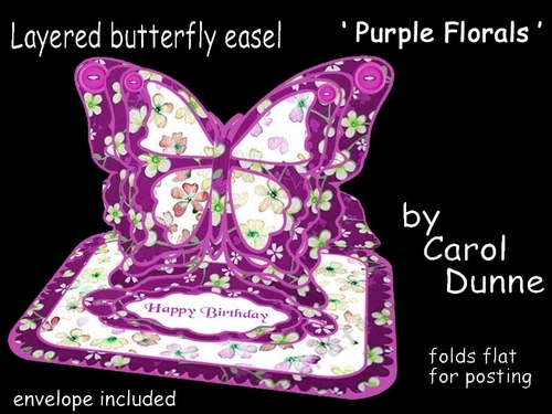 BE Purple Florals