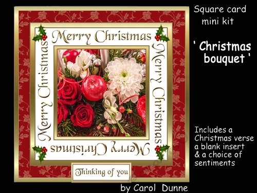 SC Christmas bouquet