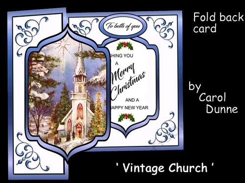 Fold back Vintage church