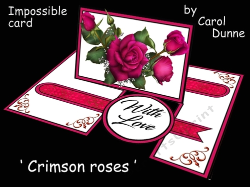 IMP Crimson roses
