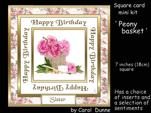 SC Peony basket