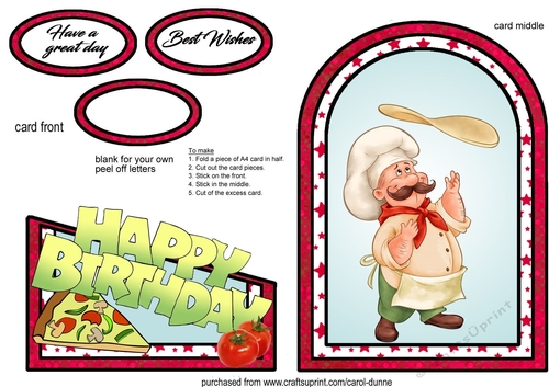 Cutaway Pizza Chef