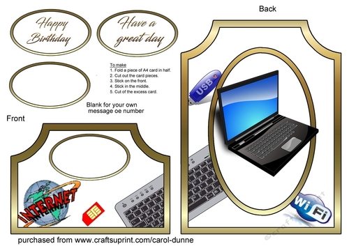 Cutaway Laptop