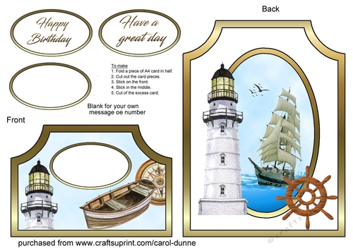 Cutaway sailing ship