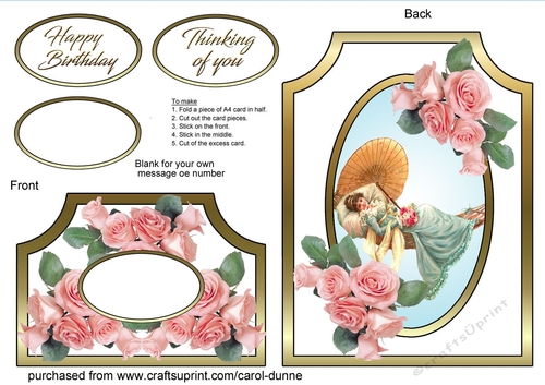 Cutaway Lady on a swing