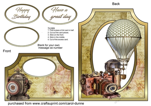 Cutaway Steam punk camera