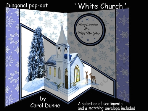Diagonal pop-out White Church