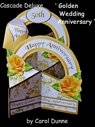Cascade Deluxe Golden Wedding Anniversary