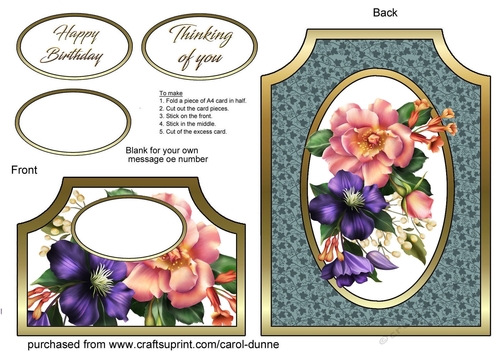 Cutaway Summer blooms
