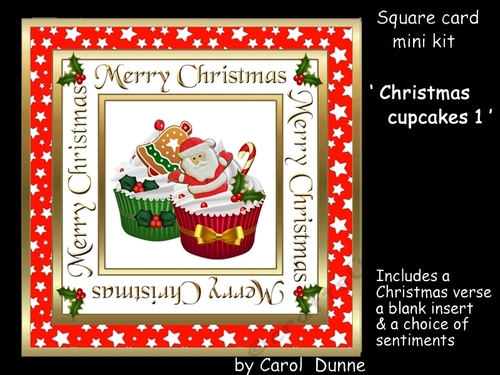 SC Christmas cupcakes 1