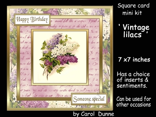 SC Vintage lilacs