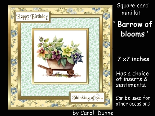 SC Barrow of blooms