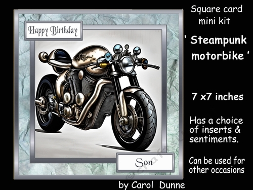 SC Steampunk motorbike