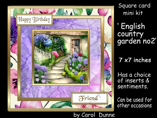 SC English country garden no2