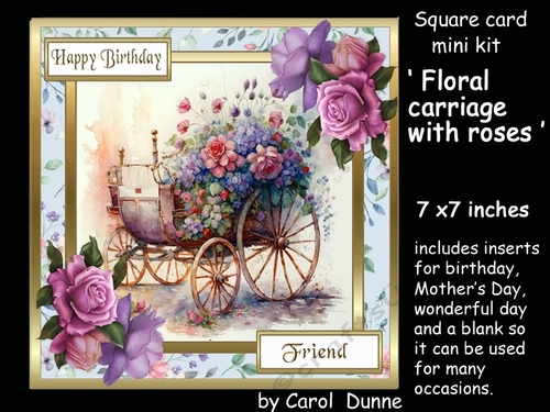 SC Floral carriage