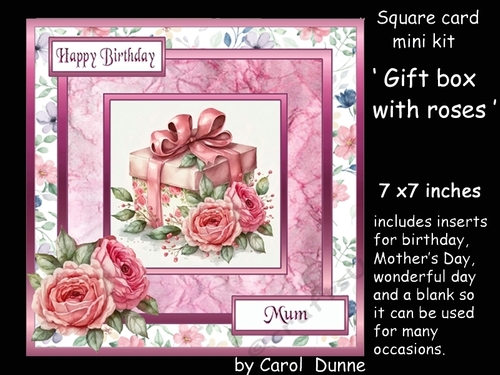 SC Gift box with roses