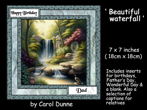 Beautiful waterfall mini kit