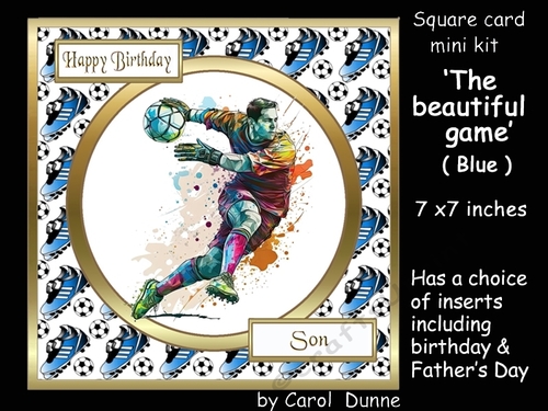 SC The beautiful game (blue)