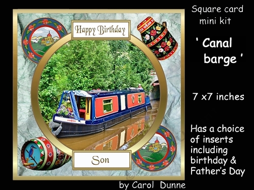 SC Canal barge kit