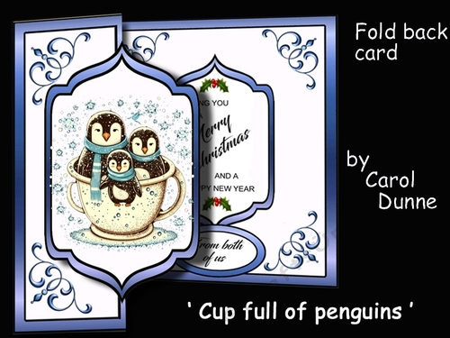 FB Cup full of penguins