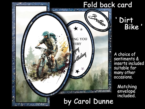 Fold back Dirt bike