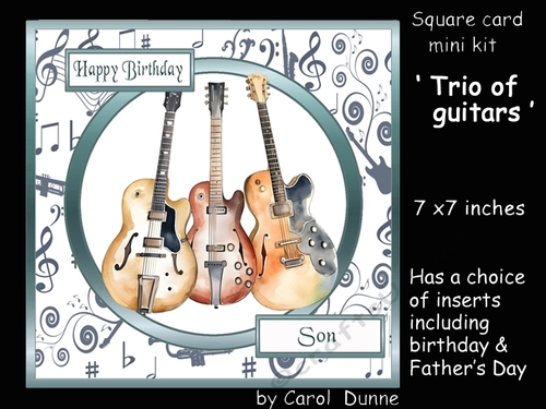 SC Trio of guitars