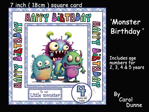 SC Monster Birthday
