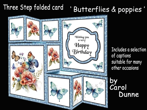 TSF Butterflies & poppies
