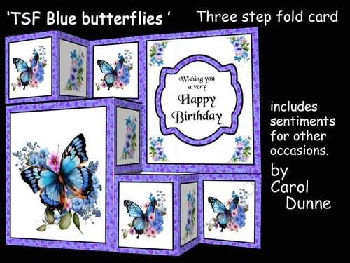 TSF Blue butterflies