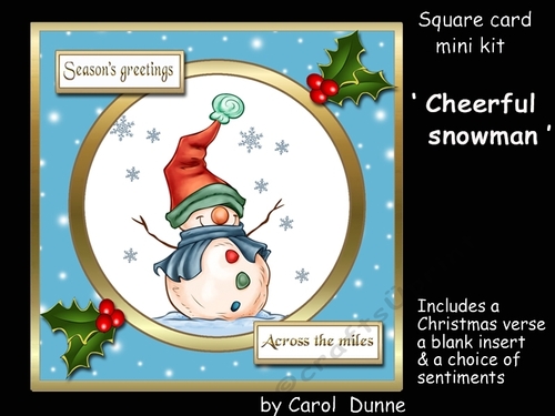 SC Cheerful snowman2