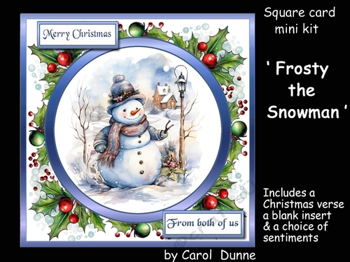 SC Frosty the snowman