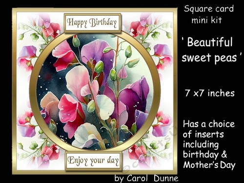 SC Beautiful sweet peas