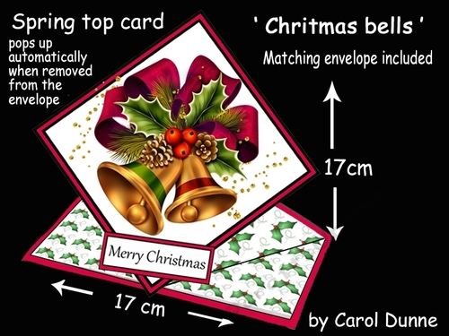 Spring top Christmas bells