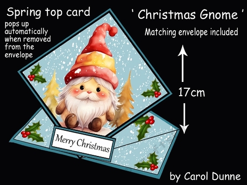 Spring top Christmas Gnome