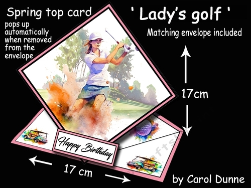 Spring top Ladys golf