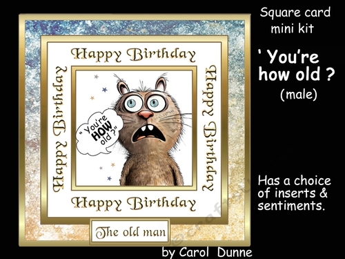 SC Youre how old? (Male)