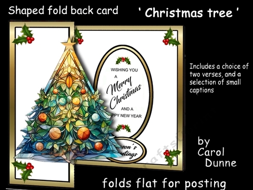 FB Stained glass Christmas tree