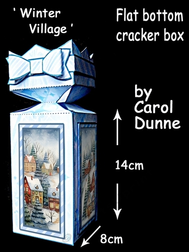 Cracker box Winter Village