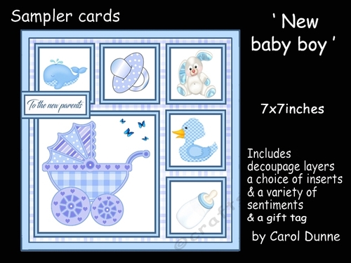Sampler New baby boy