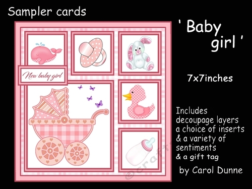 Sampler New baby girl