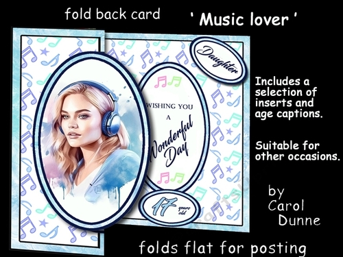 Fold back Music lover