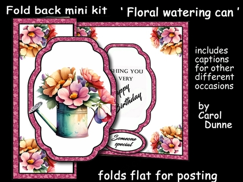 FB Floral watering can