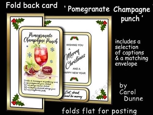FB Pomegranate Champagne punch