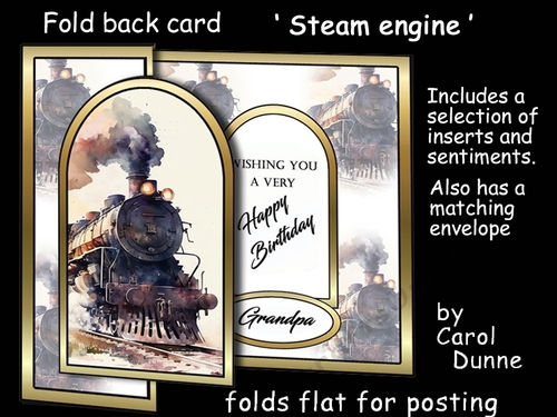 FB Steam engine (watercolour)