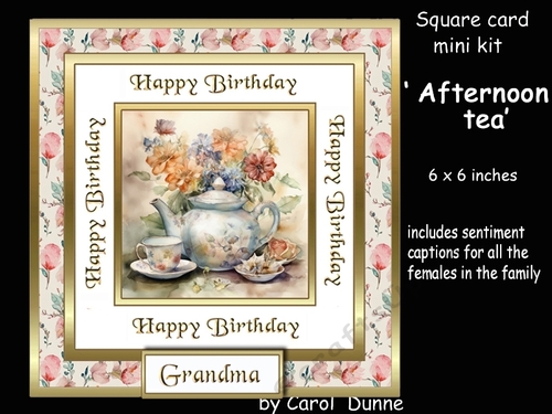 SC Afternoon tea