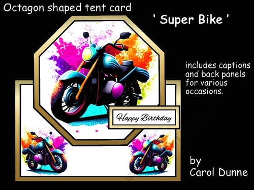 Octagon tent Super Bike