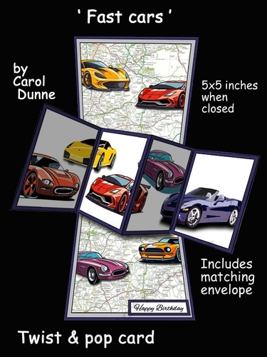 Twist & pop Fast cars