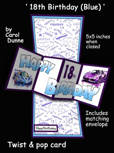 Twist & pop 18 (blue)