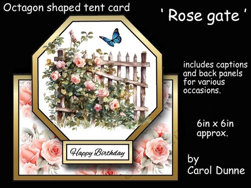 Octagon tent Rose gate