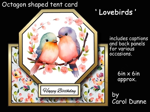 Octagon tent Lovebirds